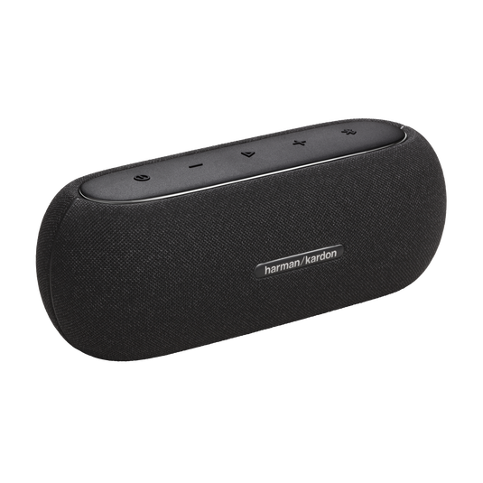 Harman Kardon Luna Bocina Bluetooth Negra - Sonido Premium, Diseño Icónico