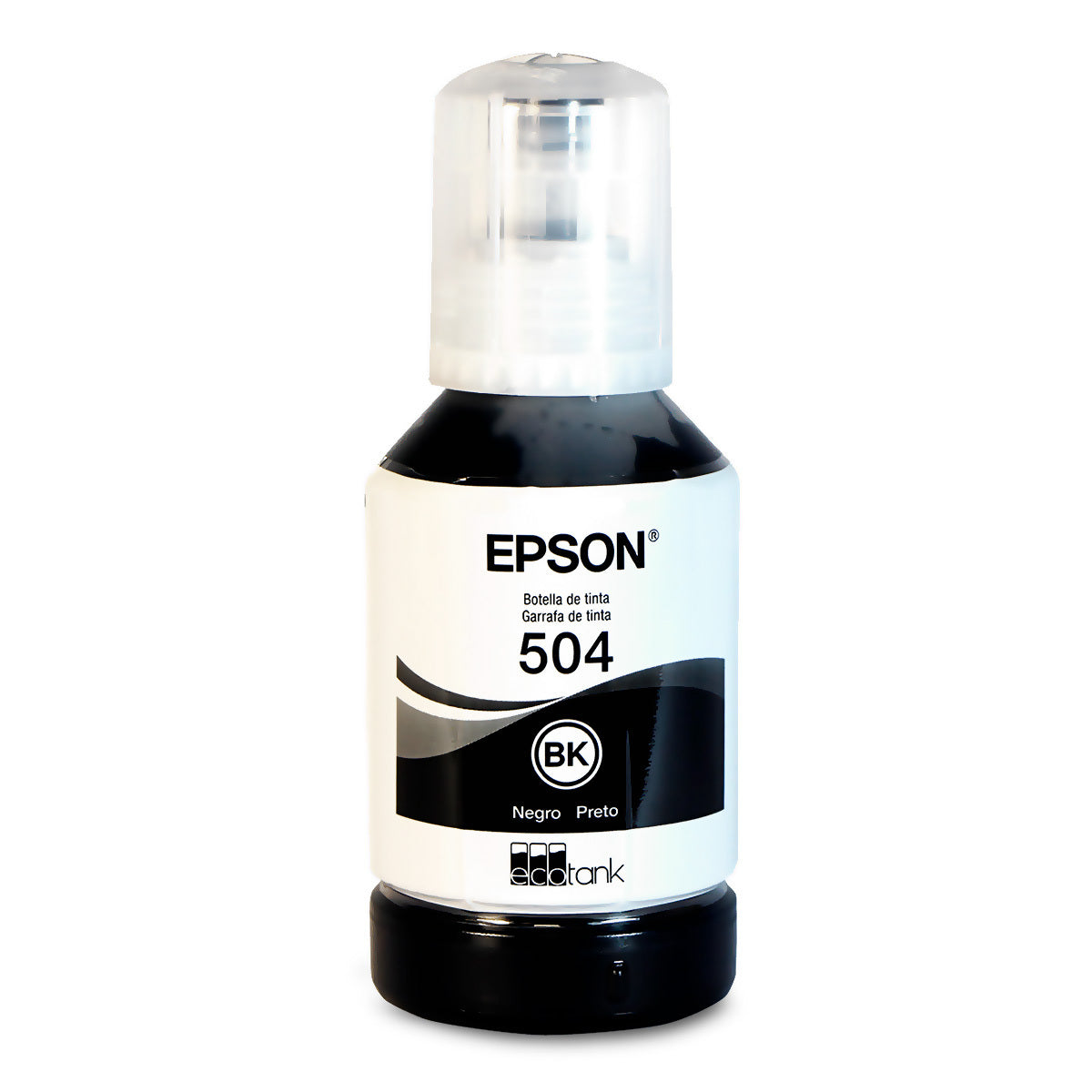 Tinta Epson T504120-AL Negro - Para Impresoras EcoTank L4150 y L4160