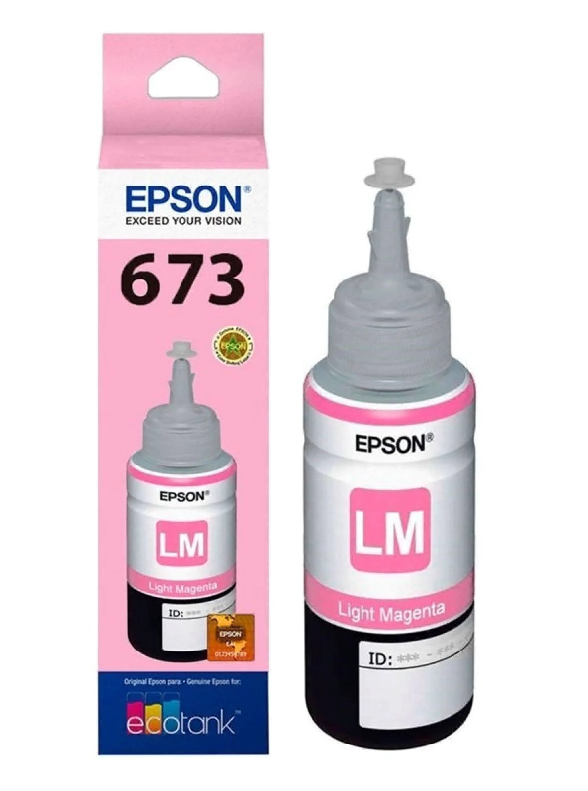 Tinta Epson T673620-AL Light Magenta - Para Impresoras Fotográficas L800