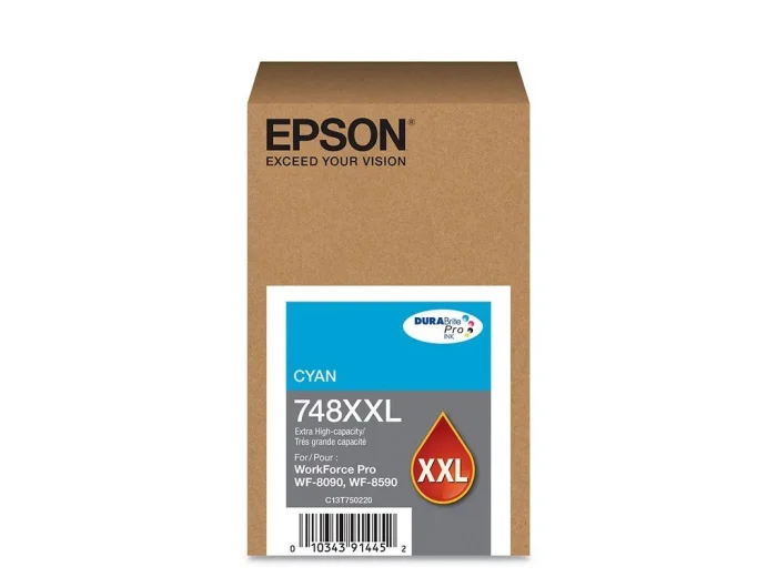 Cartucho de Tinta Epson T748XXL220-AL Cyan - Alta Capacidad para Gráficos Intensivos