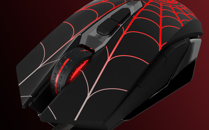 Xtech Spider-Man XTM-M520SM Mouse Gaming - USB 2400DPI LED