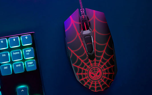 Xtech Spider-Man XTM-M520SM Mouse Gaming - USB 2400DPI LED