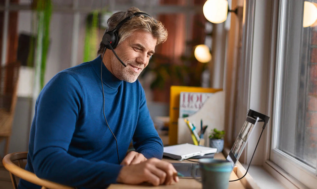 Jabra Evolve2 50 Audífonos USB-A Estéreo - Certificado Teams, Productividad Total