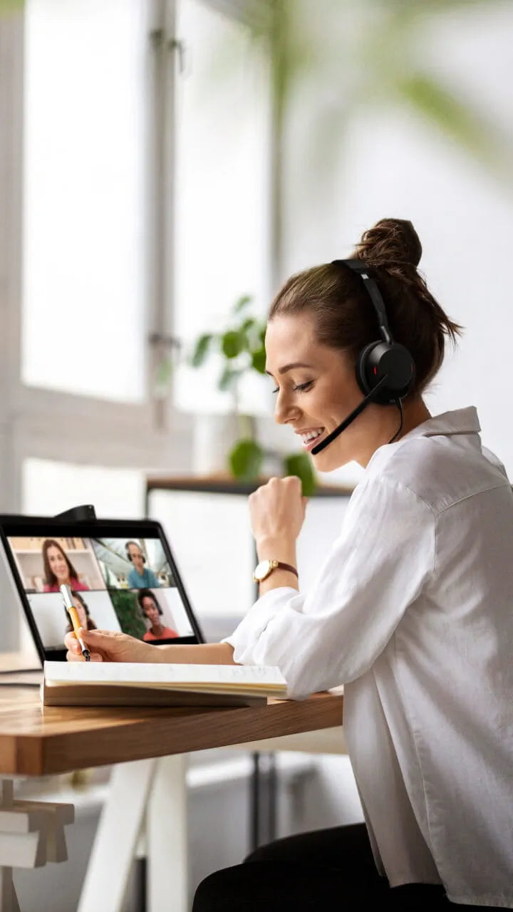 Jabra Evolve2 50 Audífonos USB-A Estéreo - Certificado Teams, Productividad Total