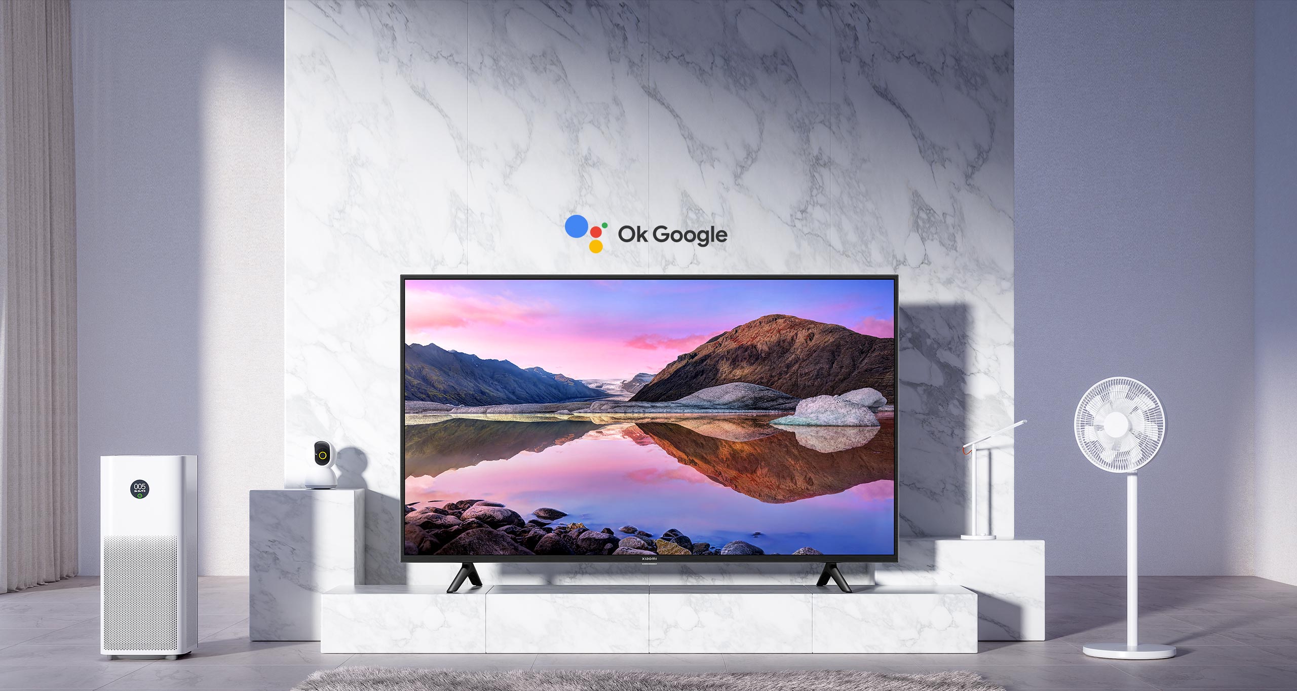 Smart TV Xiaomi P1 43" 4K UHD - Android TV, Google Play Store