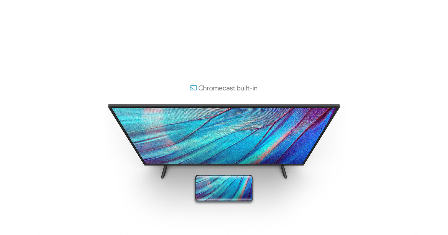 Smart TV Xiaomi P1 43" 4K UHD - Android TV, Google Play Store