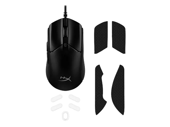 HyperX Pulsefire Haste 2 Black - Mouse Gaming Ultra Liviano 59g