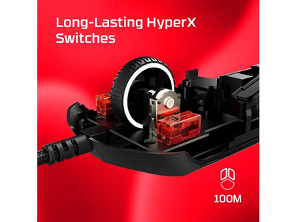 HyperX Pulsefire Haste 2 Black - Mouse Gaming Ultra Liviano 59g