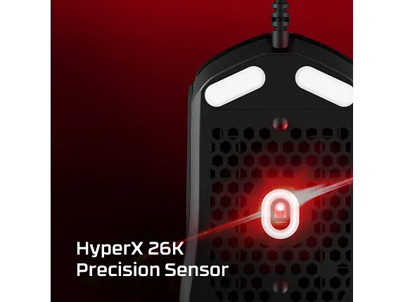 HyperX Pulsefire Haste 2 Black - Mouse Gaming Ultra Liviano 59g