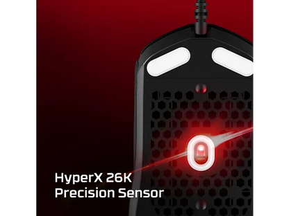 HyperX Pulsefire Haste 2 Black - Mouse Gaming Ultra Liviano 59g