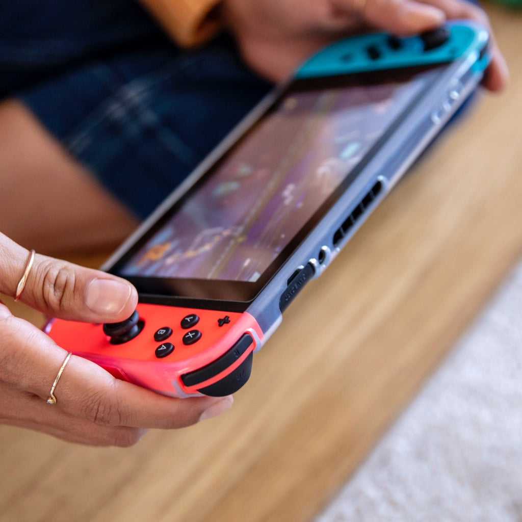 Funda Gear4 Nintendo Switch Gaming - Protección Completa, Diseño Transparente