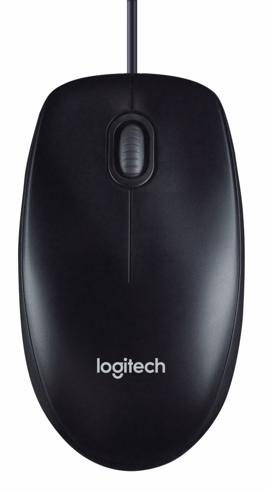 Logitech Mouse M90 USB - Mouse Cableado Confiable y Asequible