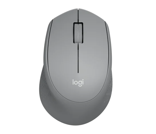 Logitech M280 Wireless Mouse Gris - Mouse Inalámbrico 2.4GHz Silencioso