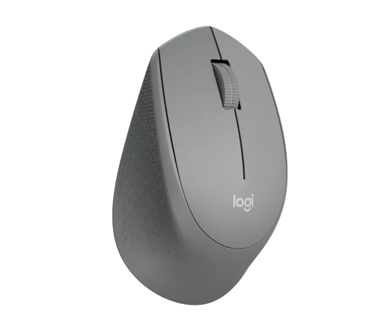 Logitech M280 Wireless Mouse Gris - Mouse Inalámbrico 2.4GHz Silencioso