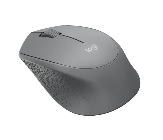 Logitech M280 Wireless Mouse Gris - Mouse Inalámbrico 2.4GHz Silencioso