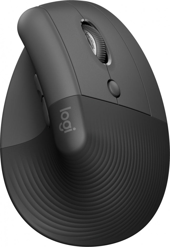 Logitech Lift Vertical Graphite - Mouse Ergonómico Reduce Fatiga