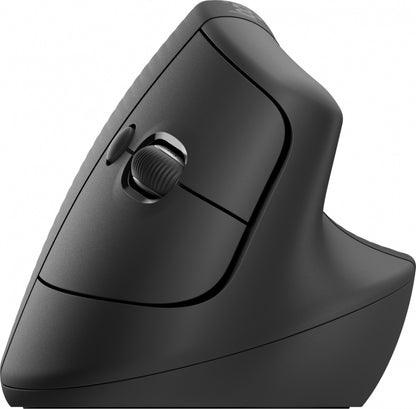 Logitech Lift Vertical Graphite - Mouse Ergonómico Reduce Fatiga