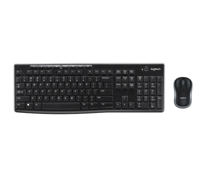 Logitech MK270 Combo Teclado + Mouse Inalámbrico - Kit Confiable