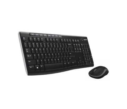 Logitech MK270 Combo Teclado + Mouse Inalámbrico - Kit Confiable