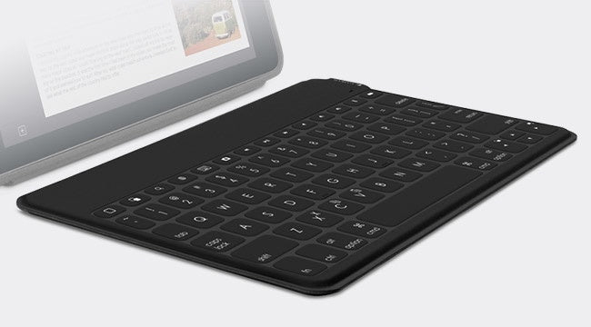 Logitech Keys-To-Go iPad Black - Teclado Ultra Portátil Tablet