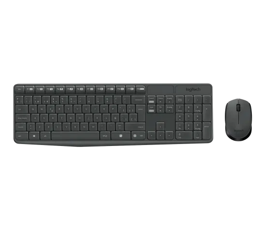 Logitech MK235 Combo Teclado + Mouse Inalámbrico - Kit Compacto