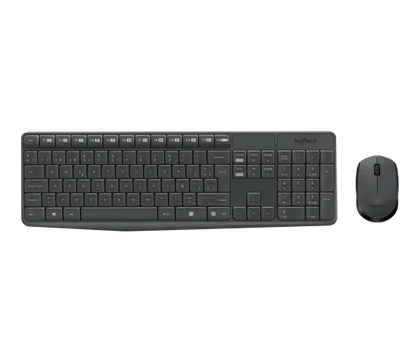 Logitech MK235 Combo Teclado + Mouse Inalámbrico - Kit Compacto
