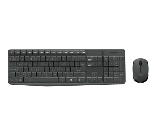 Logitech MK235 Combo Teclado + Mouse Inalámbrico - Kit Compacto