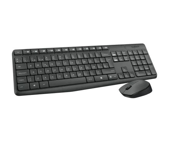 Logitech MK235 Combo Teclado + Mouse Inalámbrico - Kit Compacto