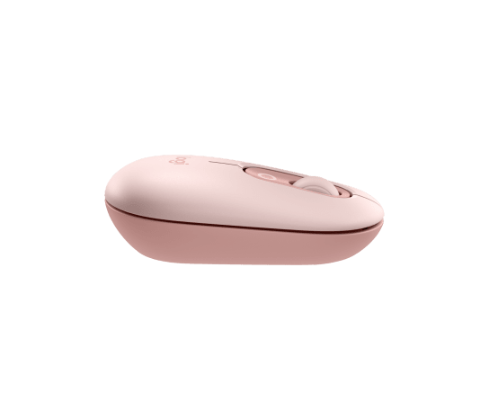 Logitech Pop Icon Combo Rose - Kit Teclado + Mouse Colorido Español