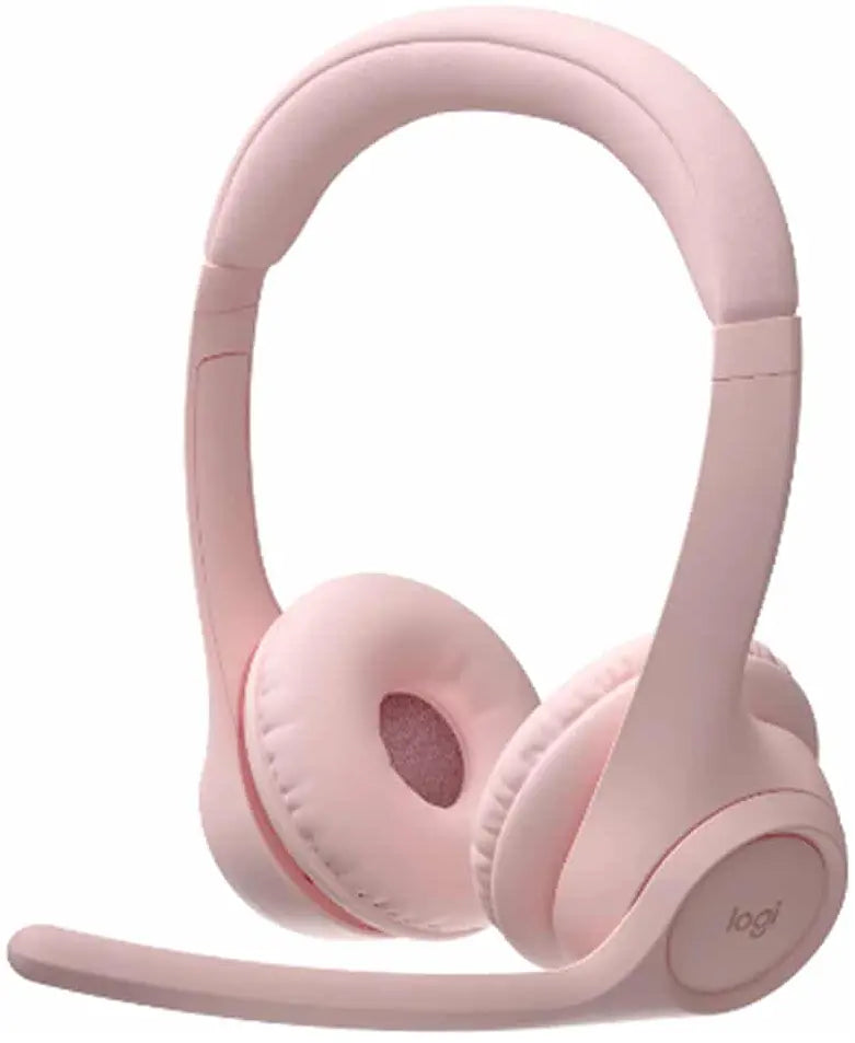 Logitech ZONE 300 Rose Wireless 981-001411 - Audífonos Profesionales ANC