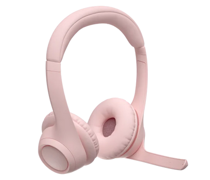 Logitech ZONE 300 Rose Wireless 981-001411 - Audífonos Profesionales ANC