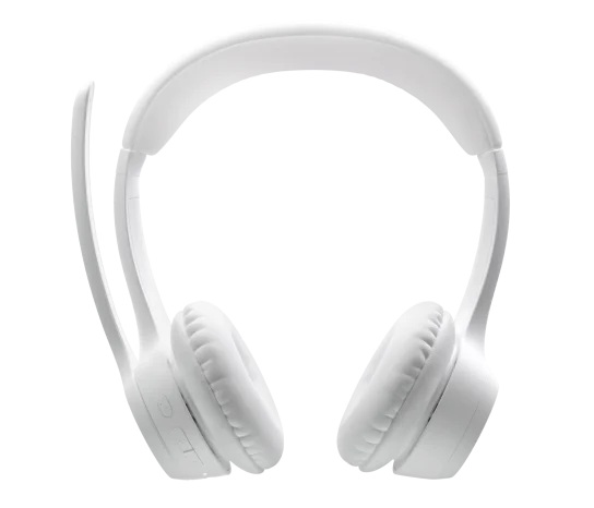 Logitech ZONE 300 Off-White Wireless - Headset Profesional ANC