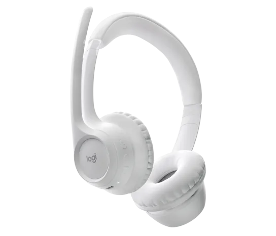 Logitech ZONE 300 Off-White Wireless - Headset Profesional ANC