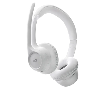 Logitech ZONE 300 Off-White Wireless - Headset Profesional ANC