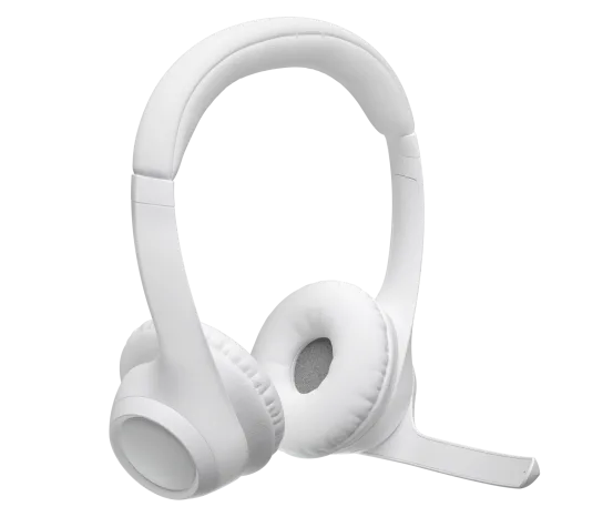 Logitech ZONE 300 Off-White Wireless - Headset Profesional ANC