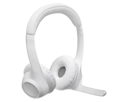 Logitech ZONE 300 Off-White Wireless - Headset Profesional ANC