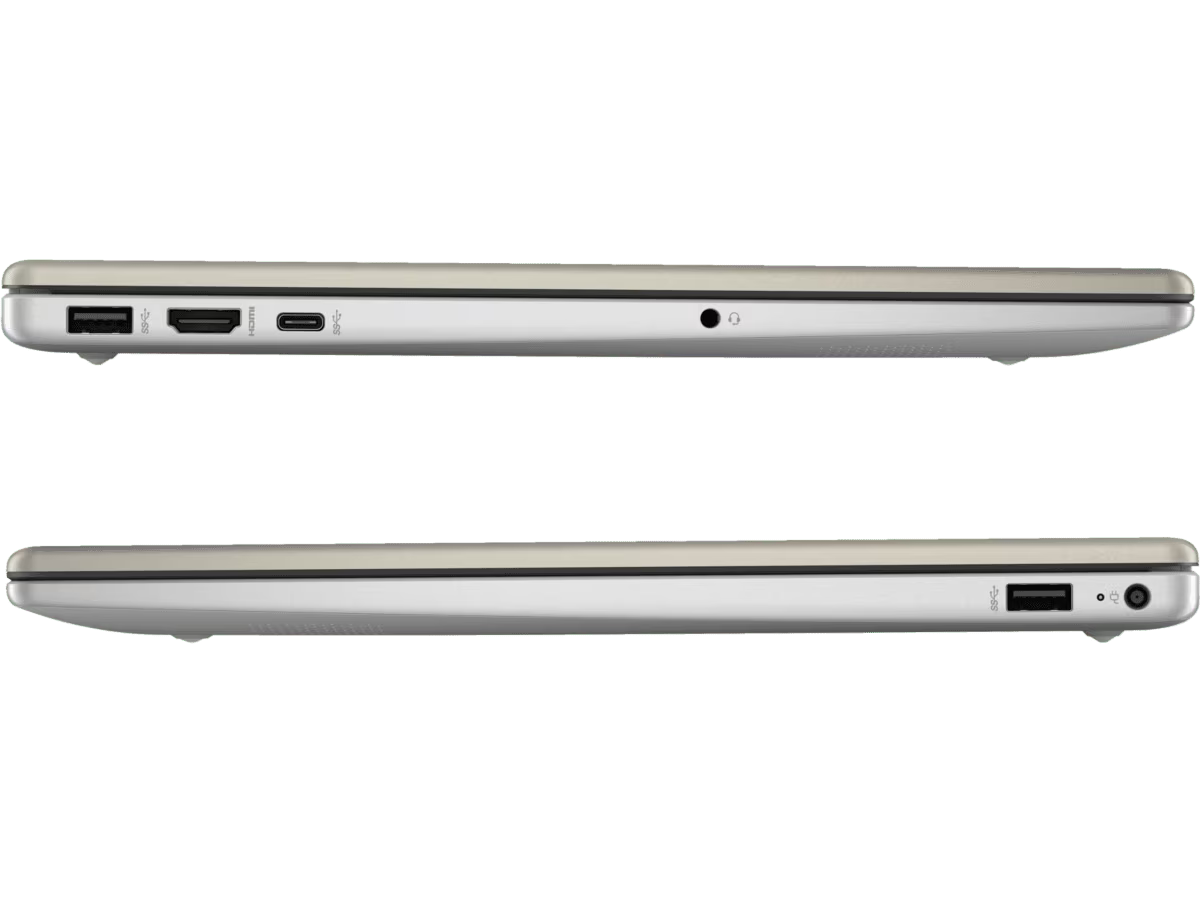 Laptop HP 15-fc0043la - Ryzen 3 7320U, 8GB RAM, 512GB SSD, 15.6" Dorado