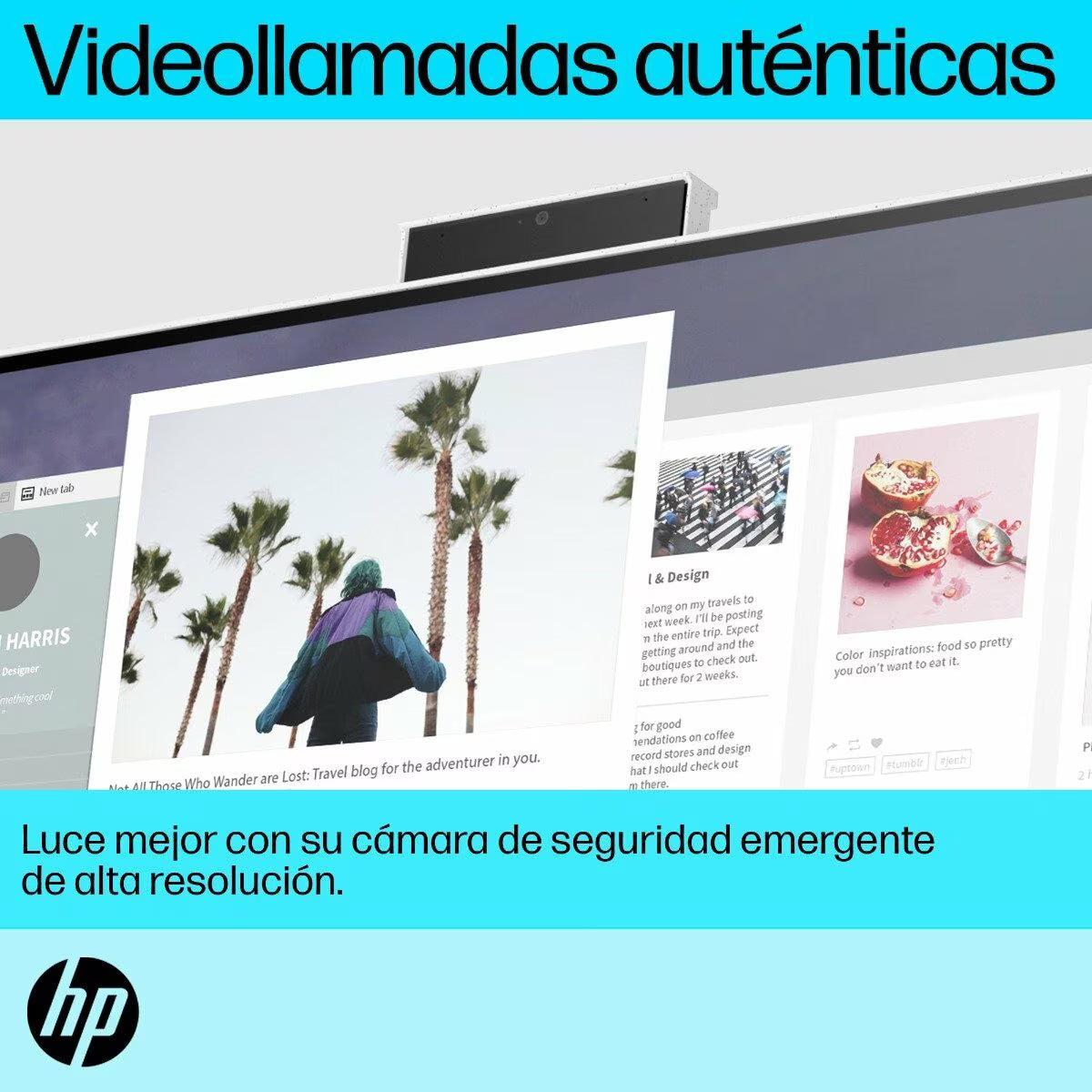 All-in-One HP 24-cb1025la - Intel i5-1235U, 8GB RAM, 512GB SSD, 23.8" Blanco