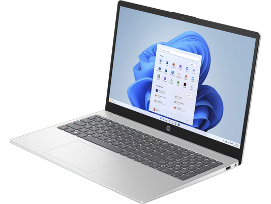 Laptop HP 15-fd0059la - Intel i5-1235U, 16GB RAM, 512GB SSD, 15.6" Plata