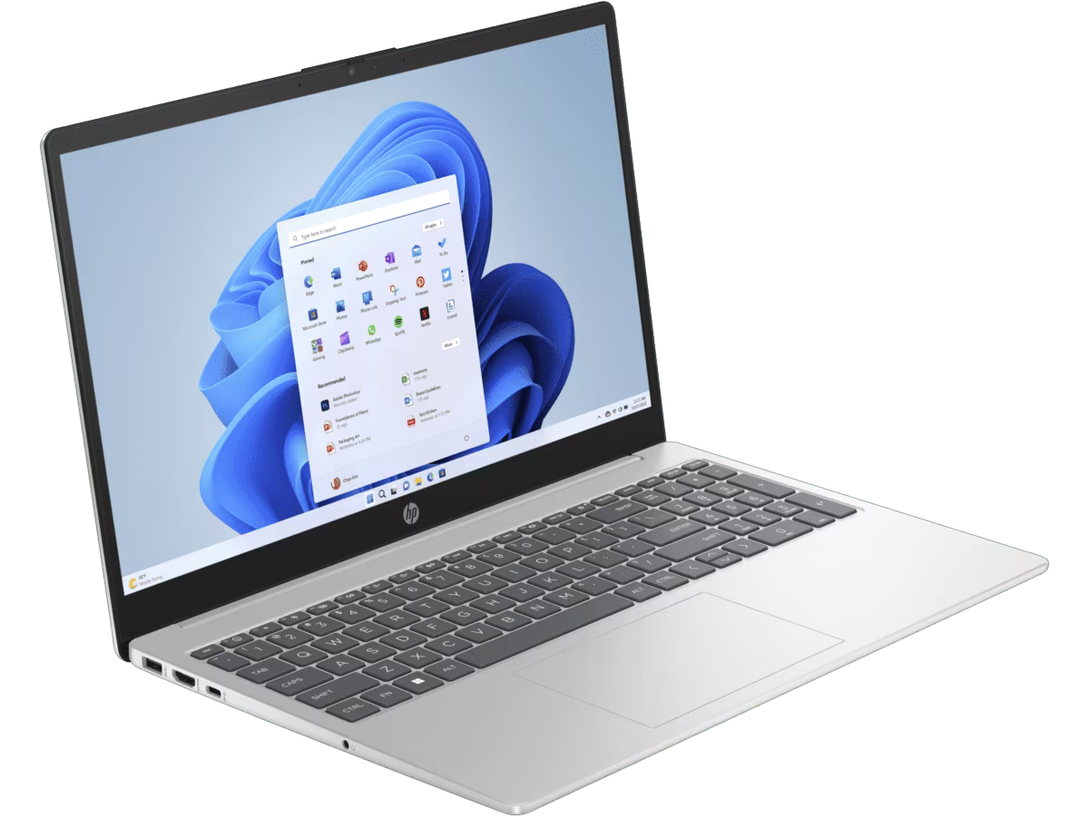 Laptop HP 15-fd0059la - Intel i5-1235U, 16GB RAM, 512GB SSD, 15.6" Plata