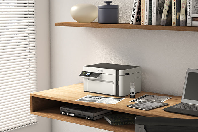 Impresora Epson EcoTank M2120 - Monocroma Compacta para Oficinas con Espacio Limitado