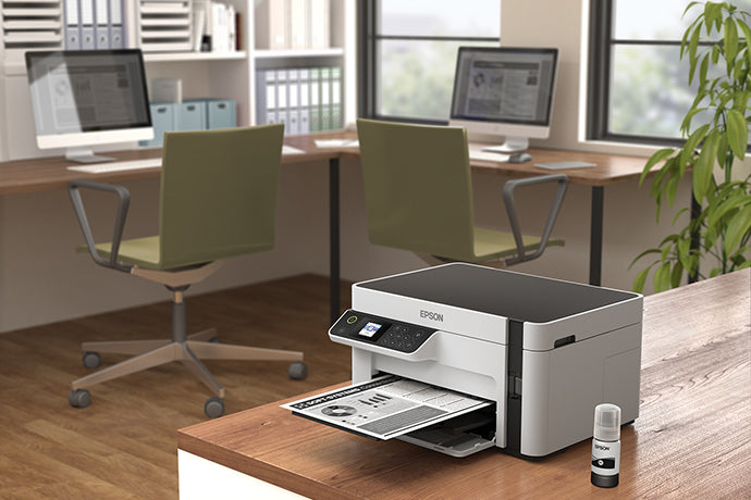 Impresora Epson EcoTank M2120 - Monocroma Compacta para Oficinas con Espacio Limitado