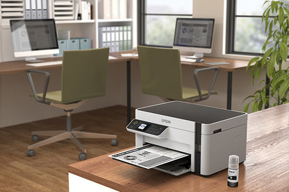 Impresora Epson EcoTank M2120 - Monocroma Compacta para Oficinas con Espacio Limitado