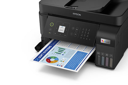 Impresora Multifunción Epson EcoTank L5590 - Pantalla Táctil y WiFi para Pequeñas Empresas
