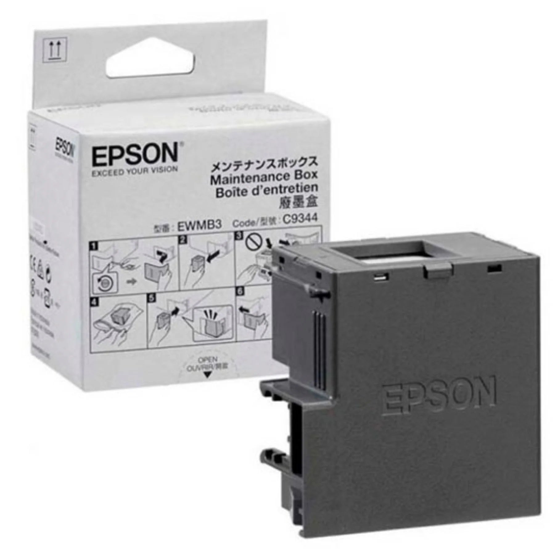 Caja de Mantenimiento Epson para L5590 y L3560 - Sostenibilidad y Durabilidad