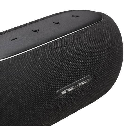 Harman Kardon Luna Bocina Bluetooth Negra - Sonido Premium, Diseño Icónico