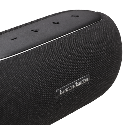 Harman Kardon Luna Bocina Bluetooth Negra - Sonido Premium, Diseño Icónico
