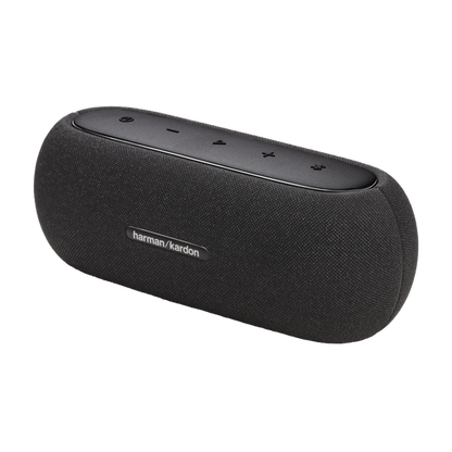 Harman Kardon Luna Bocina Bluetooth Negra - Sonido Premium, Diseño Icónico