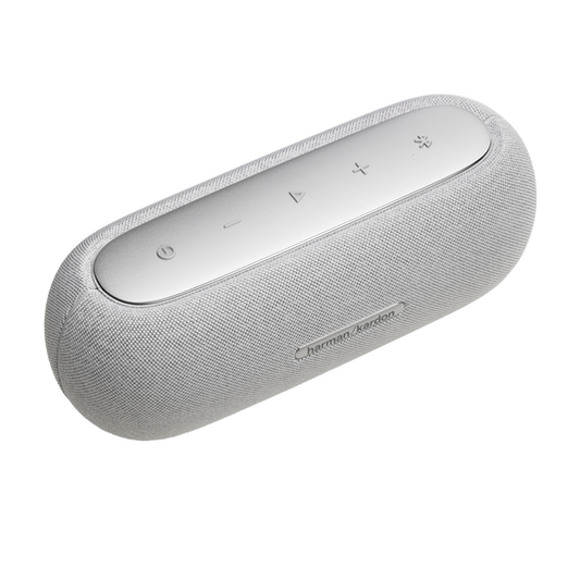 Harman Kardon Luna Bocina Bluetooth Gris - Elegancia Sonora, Audio Superior