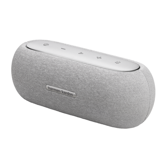 Harman Kardon Luna Bocina Bluetooth Gris - Elegancia Sonora, Audio Superior